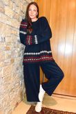 Moorland FairIsle Knit Navy